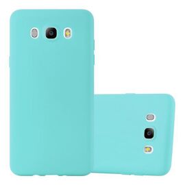 Cadorabo Housse compatible avec Samsung Galaxy J5 2016 en CANDY BLEU - Étui de protection en silicone TPU flexible