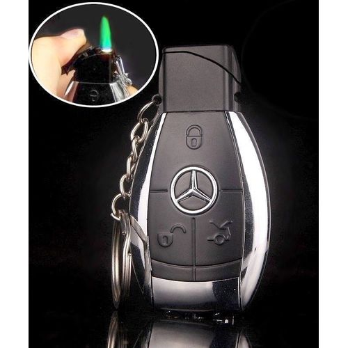 2-En-1 Briquet Porte-Clés En Forme De Plip Télécommande Clé Mercedes