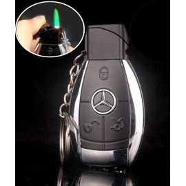 2-En-1 Briquet Porte-Clés En Forme De Plip Télécommande Clé Mercedes