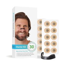 30pcs Intake Breathing Nasal Strip, Nasales Anti Ronflement, Intake Breathing Nasal Strip Starter Kit, Bande Nasale De Respiration 