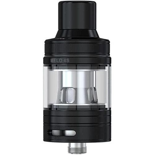 KALANKA-For Eleaf Melo 4S Tank Atomiseur 4 ML (Noir) Réservoir Melo 4S Convient à Résistance EC-A Coil 0,3 ¿/0,5 ¿ pour Kit istick Pico Plus Mod Vape de cigarette électronique Original - sans nicotin