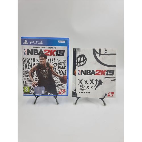 Jeu Playstation 4 Nba 2k 19 En Boite, Sans Notices (Boite It)