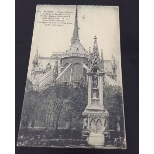 Carte Postale Paris Notre Dame En L'état Sur Les Photos