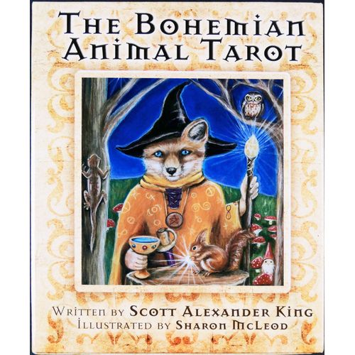 The Bohemian Animal Tarot. Edition Anglaise; Texte De Scott Alexander King