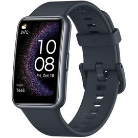 Huawei Watch Fit Édition Spéciale, Écran Amoled Hd 1,64 Pouces, Suivi Scientifique Du Sommeil, Gps Intégré, Batterie Longue Durée, Compatible Avec Android Et Ios, Noir + Ap52