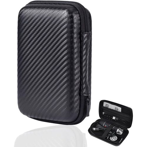 Étui pour Disque Dur Externe,18 * 10.5 * 5cm,Noir,Étui Rigide pour San-Disk Extreme Pro/San-Disk Extreme SSD Externe Portable 128 go 500 go 1 to 2 to Sac de Voyage de Stockage de Protection