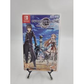 Jeu Nintendo Switch Sword Art Online : Hollow Realization (Deluxe Edition) En Boite, Sans Notices (Jaquette Plastique Abîmée)