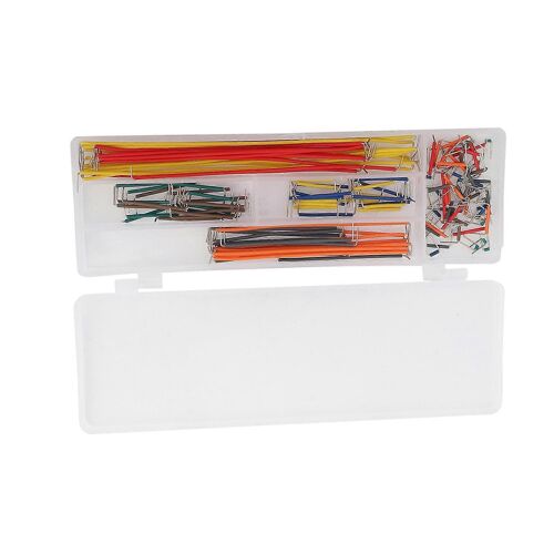 140pcs sans soudure Breadboard Jumper Cable Kit Forme en U pour Bouclier De bricolage
