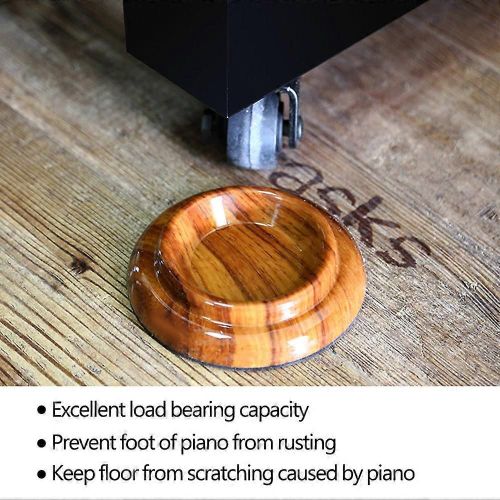 Set De Repose-Pieds De Piano,Accessoires Pour Piano Droit - 4 Pièces