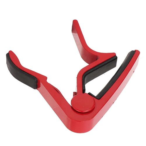 Capodastre De Guitare En Alliage Avec Ressort Puissant,Résistant Aux Rayures,Dureté Élevée Et 5 Médiators