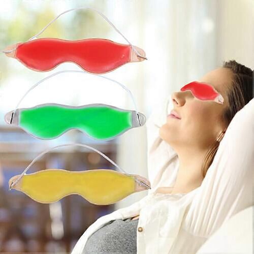 Masque Pour Les Yeux En Gel Pour La Thérapie Par Le Froid Et Le Chaud - Pack Chaud Et Froid Réutilisable Pour Les Yeux,Masque Pour Les Yeux D'été Shading