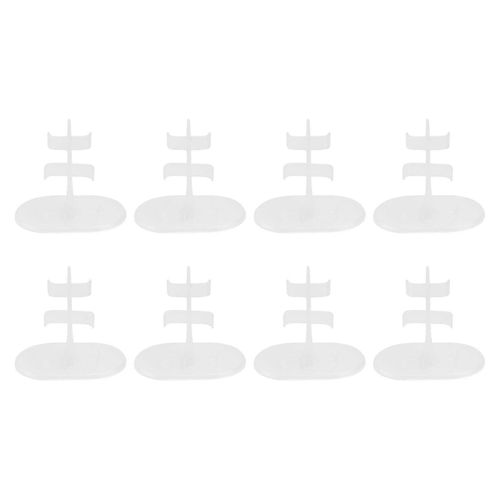 Lot de 8 supports pour vêtements de poupée, modèle de poupée, support pour vêtements de mariage