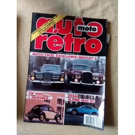 Auto Retro 103 De 1989 Tucker,Vw Type 10 Export,Alpine A110 1600sc,Alvis 3.0 Td21,Retromobile,Facel Vega Excellence,Bentley S3,Gordini 24s,Healey 3000