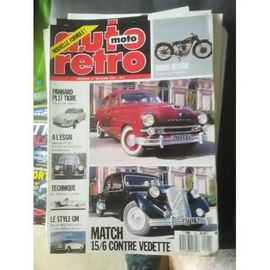 Auto Retro 104 De 1989 Panhard Pl17 Tigre,Jensen Healey,Mercedes 300 Adenauer,Citroen 15/6,Ford Vedette Berline,Pontiac Banshee,Rudge Whitworth