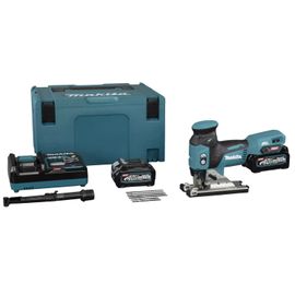 Scie sauteuse Pommeau XGT + 2 batteries 2,5 Ah + 1 Chargeur rapide + Coffret Makpac - MAKITA - JV001GD201