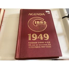 Agenda Gibbs 1949