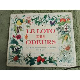 Jeu Olfactif Pour+ De 5 Ans "Le Loto Des Odeurs"Sentosphere.