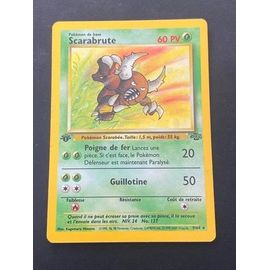 Carte Pokemon Scarabrute 9/64 Edition 1 Fr Holo