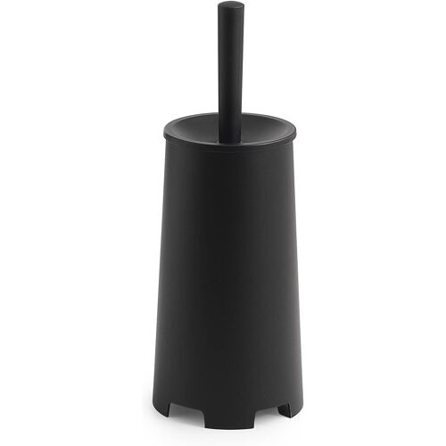 KALANKA-GEDY | Oscar Brosse WC Couleur Noire en résine thermoplastique, Dimensions 35 x 13 x 13 cm et Poids 0,396 kg