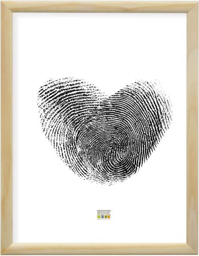 S40CL2 Cadre Photo Bois Noir 18 x 24 cm