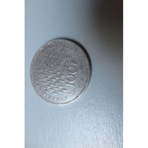 Pièce 100 Francs Argent Panthéon 1984