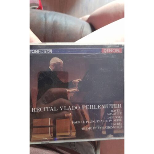 Cd Récital De Vlado Perlemuter ( Ravel,Debussy,Fauré)