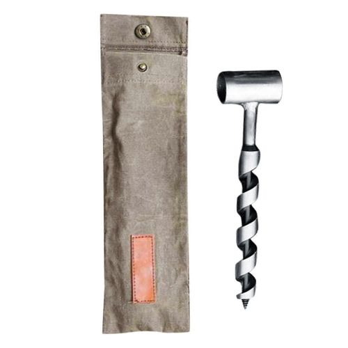 Tarière à bois manuelle Bushcraft Outils Clé à main Kaki 16mm