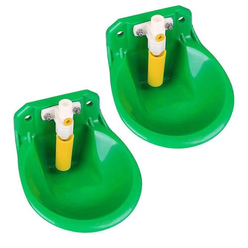 2pcs Bétail Mouton Chèvre Abreuvoir Bol Fontaine D'eau Alimentation Du Bétail