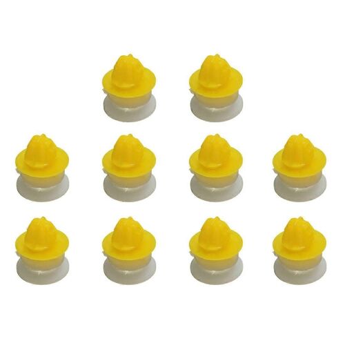 10x Clips De Garniture De Passage De Roue De Porte Pour Land Rover 2 3 4 Freelander