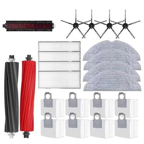 Sacs d'aspirateur pour robot S8 Pro Ultra et S8 Plus, accessoires, brosse latérale, filtre, pièces de rechange