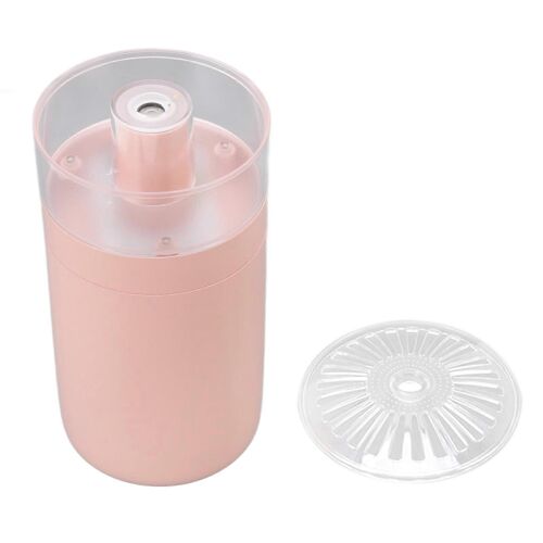 250ml mini humidificateur portable USB alimenté par USB Crystal Rock Humidificateur de bureau pour voiture Bureau Chambre Salon Rose