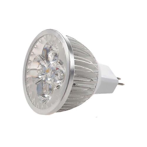 4 * 1w Gu5.3 Mr16 12v Blanc Chaud Led Ampoule Spotlight Edition