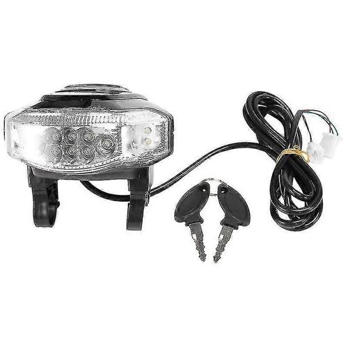 60v Lcd Affichage De La Vitesse Indicateur De Batterie Phare Klaxon Interrupteur À Clé Pour Scooter Électrique Citycoco