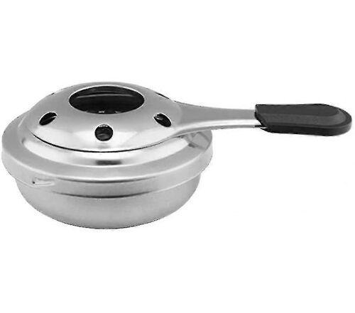 Brûleur à alcool pour spiritueux à fondue Brûleur inox gris 18x 9,6 cm Fourneaux portables SZRH A-F