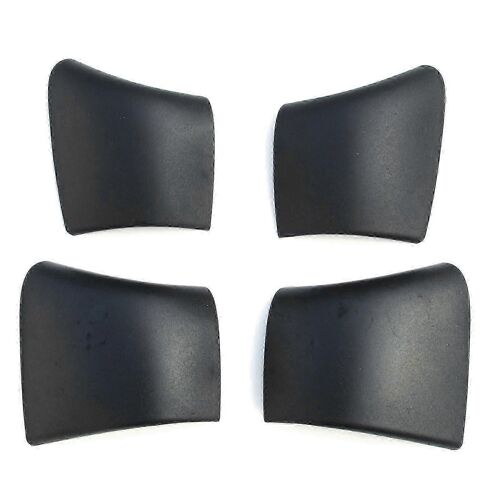 Coque D'extrémité De Rail De Remplacement De Couverture De Galerie De Toit Noire 4x Pour 2021-2023 Tesla Modèle Szrh A-F