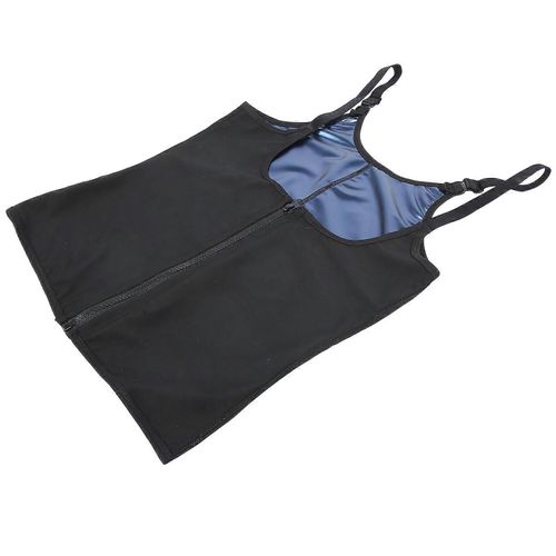 Femmes Fitness Sweat Vest Sports Respirant Élastique Graisse Brûlant Shapewear Body Shaper2xl / 3xl A-B