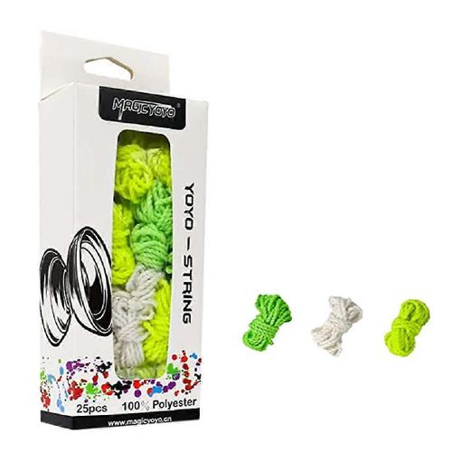 Cordes de yoyo professionnelles,cordes de yoyo en polyester qui brillent dans le noir,remplacement pour réactif ou non
