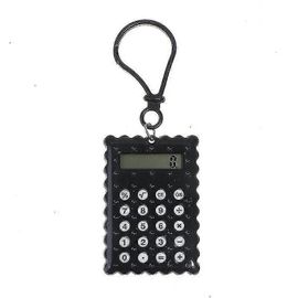 Mini calculatrice de poche bureau d'étudiant Mini calculatrice de biscuit électronique