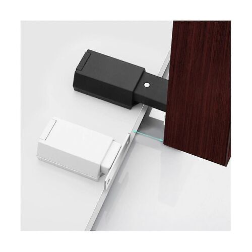 Quincaillerie robuste pour armoire à pousser pour ouvrir, lot de 4 loquets magnétiques et serrure pour portes tactiles RV C