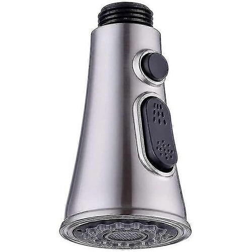 Robinets de cuisine Tête de rechange Tête de pulvérisation Pour robinet mélangeur,Pomme de douche Pomme de douche 2 jets Robinet de cuisine chromé Robinet d'évier