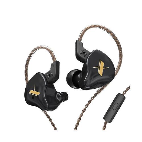 Écouteurs filaires,Écouteurs True Bass,Écouteurs intra-auriculaires détachables à réduction de bruit filaire (avec Micr