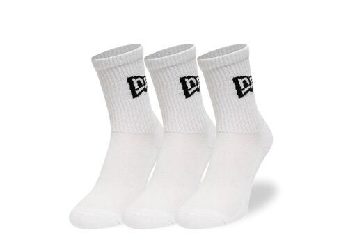 New Era - Chaussettes Pour Adulte Lot De 3 Paires - Blanc