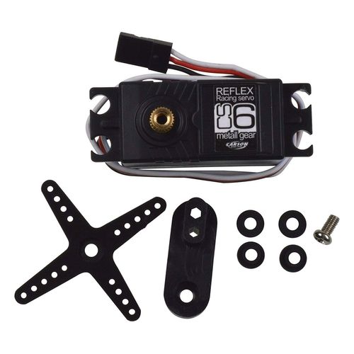 Carson 500502047 ? Servo Cs De 6 Waterproof Mg, 6 Kg-Carson