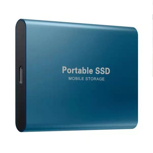 2 TO Disque Dur Externe Portable (Bleu) pour PC, ordinateur Portable et Mac, de Haute Qualité