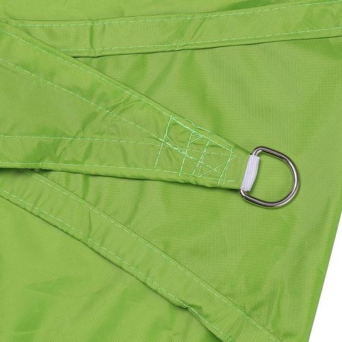 2 X 2 M Rectangulaire Voile D'ombrage, Imperméable À L'eau De Tissu D'oxford, 2 X 2 M Rectangulaire Ombre Net, Imperméable À L'eau Protection Contre Les Uv Avec Une Connexion À La Corde, Vert