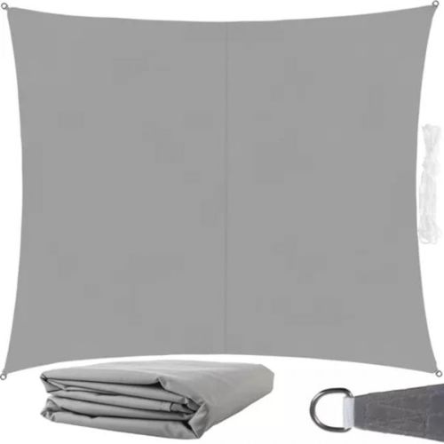 1 Voile D'ombrage 3x2m - Gris