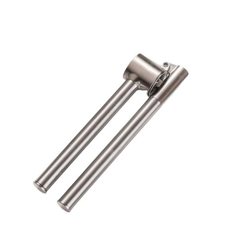 Presse-Ail - Broyeur D'ail/Gingembre En Acier Inoxydable Avec Panier Amovible, 6,25"" X 2,00