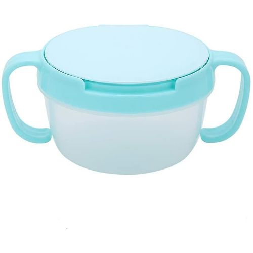 Bol D'alimentation Pour Bébé, Contenants À Collation Anti-Éclaboussures, Sans Bpa, Double