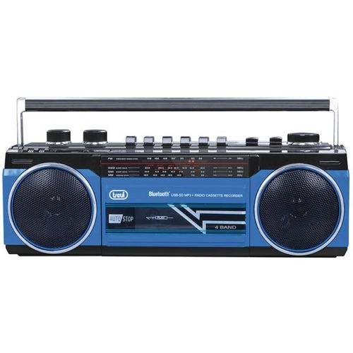 Trevi RR 501 BT Personnel (FM, MF, Bluetooth), Radio, Bleu, Noir