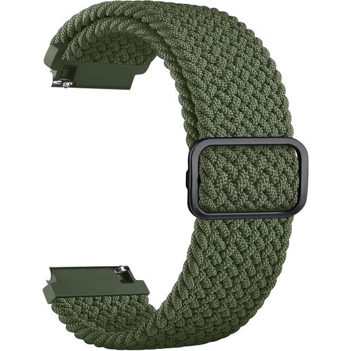 Kal-Bracelet De Montre En Nylon Tissé De 20 Mm, Avec Boucle En Métal Réglable, Fermeture Rapide, Bracelet De Rechange De 20 Mm, Pour Homme Et Femme
